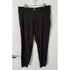 Primo Golf Pants Mens 33x29 (Tag 34 Short) Black Performance Joggers Stretch